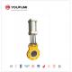 Zirconia Ceramic Pneumatic 2 Way Ball Valve Refining PN10 Heat Shielding