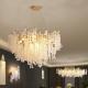Modern Luxury Chandeliers Lighting Indoor Crystal Glass Pendant Lamp