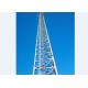 High Rise Structure  Triangular Telecommunication Tower Stable Performance