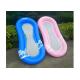 Blue Commercial Inflatable Water Toys Swim Floating Bed Size 170cm x 80cm