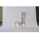 Coloured Velvet Dining Chairs Wedding Banquet Chair Hollow Design For Home