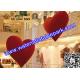 1m Heart  Inflatable Decoration , Hanging Inflatable Wedding Decorations