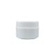 Travel Set Plastic Cosmetic Jars Metallized Empty Face Cream Containers 15g Customized Color