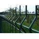 Wire Mesh Fence Panels Coated Blue and Dark Green With Powder Coated 2230mm x 2500mm