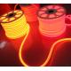 16mm Ip67 Flexible Strip orange Round 24v 360 Degree Led Neon Flex