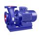 ISW horizontal end suction pump single stage pipeline monoblock motor pump