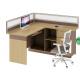 modern office desktop galss panel workstation table furniture
