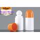 30ml 50ml HDPE Plastic Empty Deodorant Essential Oil Roll on plastic Bottle body odor Perfume plastic Roller on Bottle