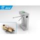 Outdoor Biometric Vertical Tripod Turnstile Semi Automatic For Swiming Pool Gates