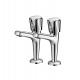 Basin Lever Sink Taps Bathroom Kitchen Chrome Plated 2 Pair Hot & Cold Set Mixer Tapes