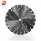 350mm Cured Concrete Road Cutting Blade With 15mm Segments