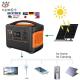 rechargeable lithium energy battery charging bank 600w portable power station solar generator