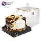 Factory direct custom packaging clear plastic cake container box with handle