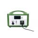 CE Approved Wireless Charging Uninterrupted Portable Solar Power Bank With Green Plastic Case For UPS Backup System
