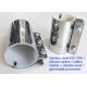 Stainless 430 / 304 Galvanized Steel Pipe Coupling Of Pneumatic Conveying Systems