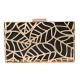 Leaves Patterns Hollow Out Clutch Frame 18.4*10.8*4.5cm