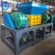 2*22kw Power 1500 Kg/H Dual Shaft Shredder For Waste Tire Industry