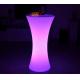 Modern LED Bar Furniture / LED Cocktail Table Waterproof For Night Club