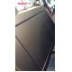 Black Color Ceramic Countertop Slab Marine / Flat Edge 1520*800*25 Mm