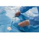 TUR Sterile Disposable Surgical Drapes Medical Uroligical Clear PE Film Pouch Finger Cot