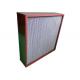 Electrostatic Glass Fiber HEPA Air Filter Replacement , Heat Temperture Resistant