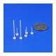 SGS Zirconia Alumina Ceramic Pin Needles High Temperature Resistance