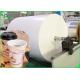 Greaseproof PE Coated Laminated Cupstock Paper Roll For Hot Drink Cups