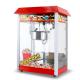 Popcorn Machine with 8 Oz Kettle Vintage Movie Theater Commercial Popcorn Machine with Interior Light - Red