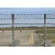 Double Concertina Razor Barbed Wire Straight Line Razor Wire Fence