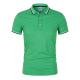 Hot Selling Classic Polo Round Neck T Shirt Plus Size Solid Color Polyester Short Sleeve Custom Logo Green Polo Shirts