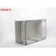 Waterproof IP65 ABS plastic junction box transparent electric enclosure 263*182*125 mm