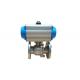 SS316 50A Full Port Pneumatic Actuated Ball Valve