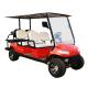 Red Color 4+2 Seater Golf Cart New Energy Vehicle Road Legal Low Price And High Quality 3.5 kw motor