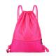 Custom Reusable Tropical Pull String Bag Drawstring Polyester School Bag For Outdoor