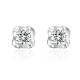 New Luxury Fashion Design 18k Lab Grown Diamond Earrings Jewelry for Women NGTC Certified Round shape diamond Earrings