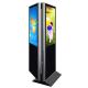 55 Inch Floor Standing Touch Screen Kiosk , Indoor Ultra Thin Touch Screen