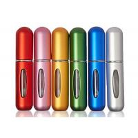 Mini 5ml Refillable Glass Bottle , Empty Sprayer Bottle For Perfume Packing