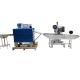 Textiles Automatic Weighing and Packaging Labeling Machine with 1850x1200x950mm Size