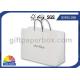 Elegant White Kraft Paper Tote Bag / Paper Shopping Bags with Handles for Garment Packaging