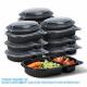 recyclable, sustainable, disposable, Customizable Meal Prep Container 3 Compartment Takeaway Food Containers