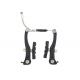 Mountain Bike Accessories , Linear Pull Brake With Melt Forged Alloy Arms