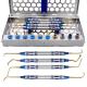 Portable Silver Dental Implant Tools Implant Drill Kit For Sinus Lifting