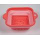 FBAB3078 for wholesales square shape with smile face collapsible colander