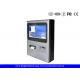 Stylish Wall Mount Kiosk With Barcode Scanner And Thermal Printer