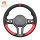 2014-2016 BMW 140i 330i M3 F87 F80 F30 F25 F10 F11 F45 F15 Soft Suede Steering Wheel Cover