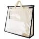 Multi Size, Handbag Storage Dust Cover Bags, Handbag & Purse, Sturdy PVC Organizer Holder With Handle Zipper
