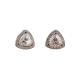 Moissanite 925 Sterling Silver Stud Earrings Support OEM ODM