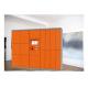 Anti Theft Remote Bag Airport Storage Locker Kiosk For Commercial Luggage