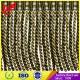 2017 Factory Direct Hot Sales New Style Brown Color Polyester Bullion Trims  fringe For Curtain