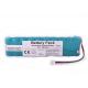 Green ECG Battery 12V 1950mAh NI-MH Battery For Nihon Kohden ECG-1950 ECG-1150 ECG-1250